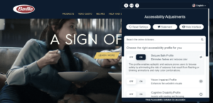 AccessiBe review - Seizure Safe Profile