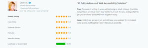 AccessiBe review - Users Experience shared