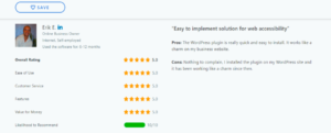 AccessiBe review - Users Share Their Experience